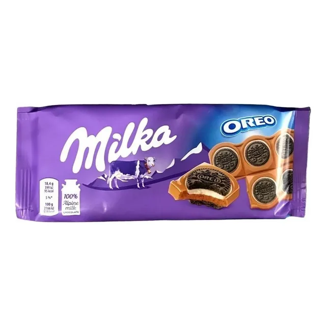 Chocolate Milka Oreo Sandwich 92 Gr Importado