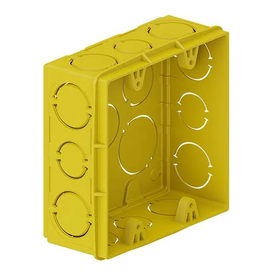 Caixa De Luz Amarela 4 X 4 - Amanco