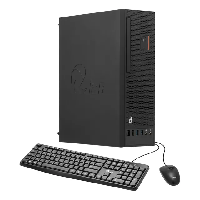 Computadora Pc Qian Slim, Intel Core I5-11600k 4.90 Ghz, 16gb Ddr4 3200mhz, 512gb Nvme, H510, Teclado/mouse Qpi-op160kb-01m