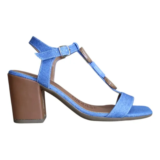 Sandalia Tacón T-strap Vittoria