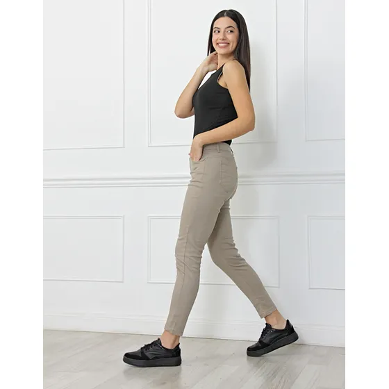 Jeans Skinny Striven Mujer Denver Tiro Alto Elastizado