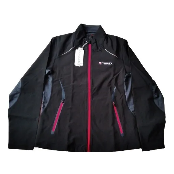 Chaqueta Deportiva Dama North End Negro/rojo M Terex Nueva