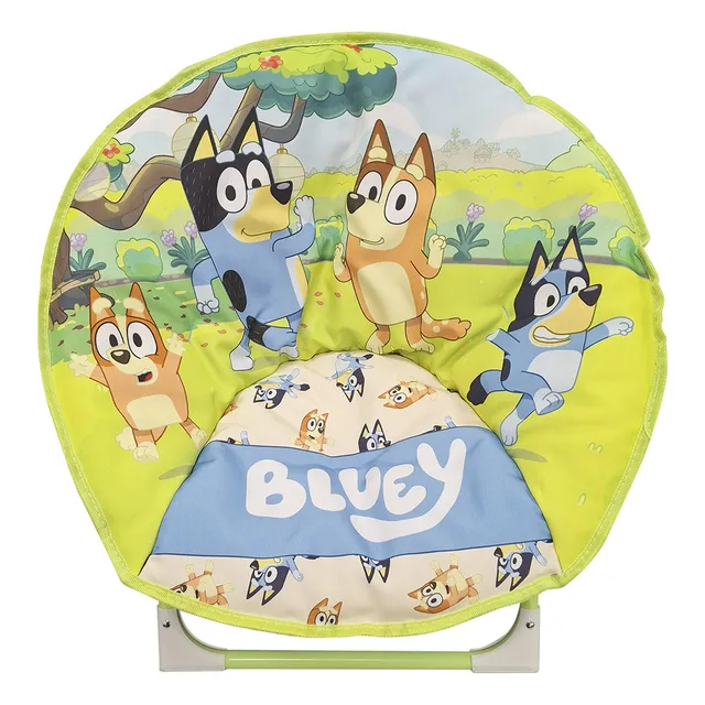 Silla Honguito Bluey Plegable Con Broche Seguridad