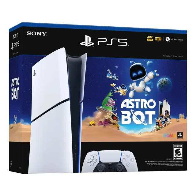 Consola Ps5 Playstation 5 Slim 1tb Digital Astro Bot Bundle