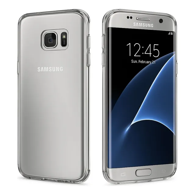 Funda Silicon Transparente Para Samsung Galaxy S7 S8 S8+
