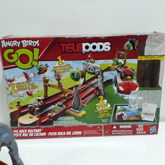 Pista Angry Birds Go! Telepods Pig Rock