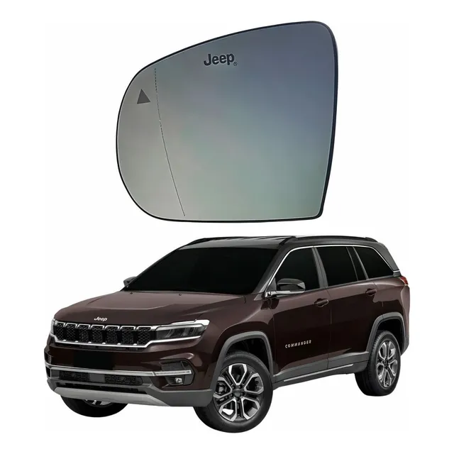 Lente Espelho Base Jeep Commander 20 23 Original Le