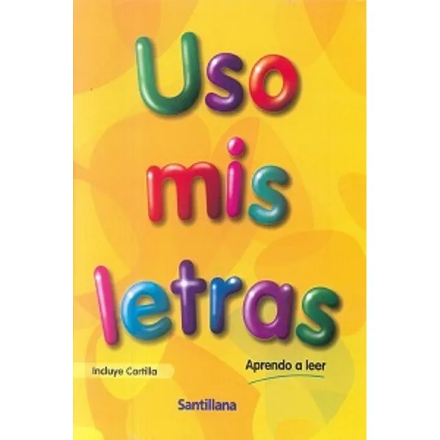 Uso Mis Letras Editorial Santillana