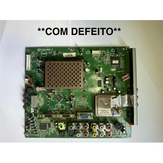 Placa Principal Aoc L42h831 715t2968-3 **com Defeito**