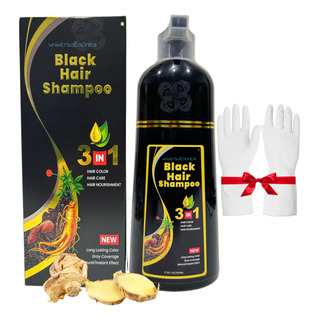 Shampoo Tinte Instantáneo Cubre Canas Natural Jengibre 500ml Shampoo Tinte Instantáneo Cubre Canas Natural Jengibre 500ml