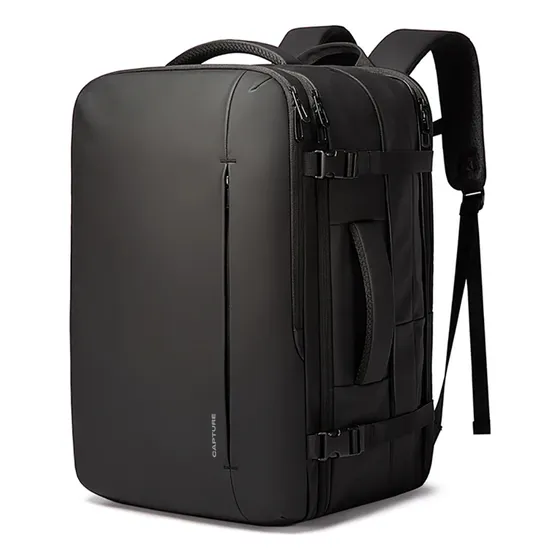 Mochila Expandible Capture 1909 Laptop Viaje Negro