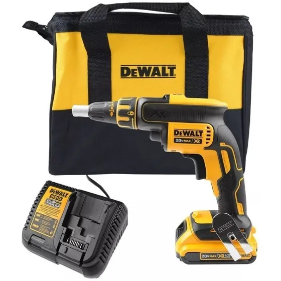 Destornillador inalámbrico DeWalt Industrial DCF620D2-B3 220V amarillo 50/60Hz