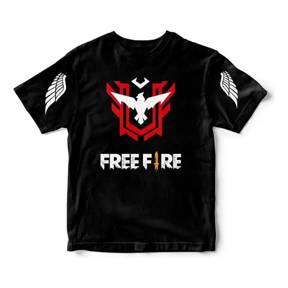 Franela Free Fire - Para Niños