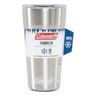Copo Térmico Coleman Com Tampa Abridor Cerveja Inox 600 Ml Liso Copo Térmico Coleman Com Tampa Abridor Cerveja Inox 600 Ml Liso