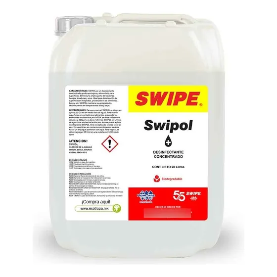 Swipol 20l - Desinfectante Multiusos Concentrado