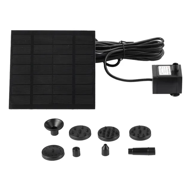 Bomba De Agua Solar, Panel Solar, Bomba De Fuente, Piscina,