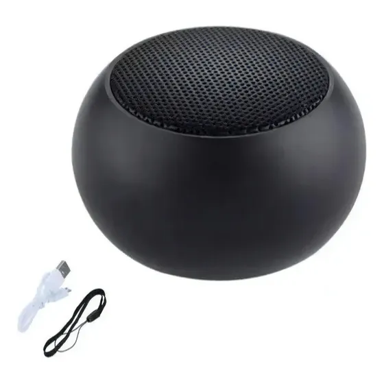 Dia Dos Pais Caixinha Som Bolinha Bluetooth Som Muito Alto Altomex AL-6117