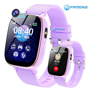 Pthtechus Cámara Dual Reloj Inteligente Infantil Apoyo 2g Señal Del Sim Con Llamadas Juegos Integrados Y Sos Llame Teléfono Smart Watch Modelo A23 Color Púrpura Reloj Inteligente Para Niños Pthtechus Cámara Dual Reloj Inteligente Infantil Apoyo 2g Señal Del Sim Con Llamadas Juegos Integrados Y Sos Llame Teléfono Smart Watch Modelo A23 Color Púrpura Reloj Inteligente Para Niños