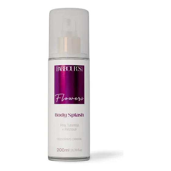 Body Splash Flowers Barbours Colônia 200ml
