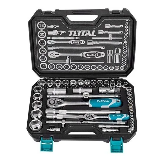 Kit Total Tht421441 44 Piezas En Maletín - Herramientas