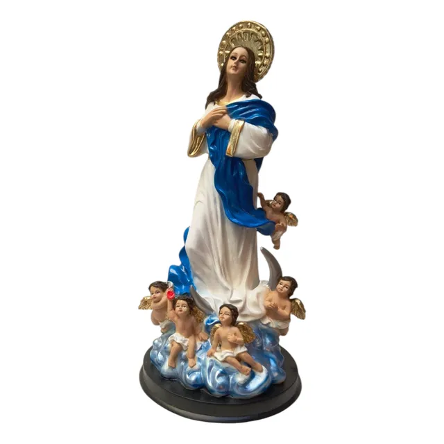 Figura De La Virgen De La Inmaculada Concepción 32 Cm