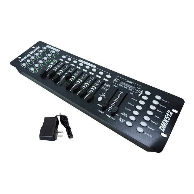 Consola Dmx 512 Universal 192 Canales Efectos Luces Dj Fiest