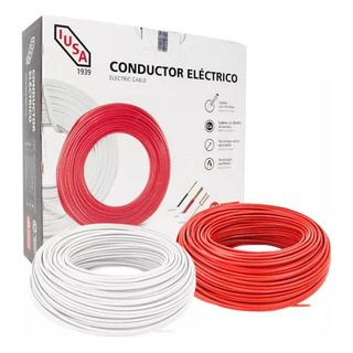 Pack 2 Cajas Cable Cobre Iusa Cal 12 Con 100 M Mx Thhw-ls Pack 2 Cajas Cable Cobre Iusa Cal 12 Con 100 M Mx Thhw-ls