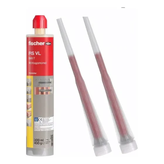 Fischer Fis Vl 300 T Anclaje Químico 50mm Para Hormigón