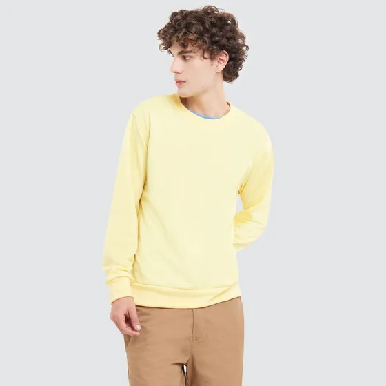 Buzo Hombre Ostu  Amarillo Poliéster 60060209-10406
