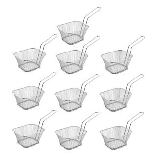 Para Cestas Para Servir Papas Fritas, Ración De 10 Unidades Para Cestas Para Servir Papas Fritas, Ración De 10 Unidades