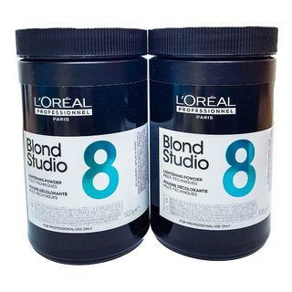Loreal 2xpolvo Decolorante Multi-techniques Blond Studio 500 Loreal 2xpolvo Decolorante Multi-techniques Blond Studio 500
