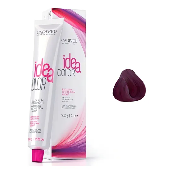 Tintura Cadiveu Professional Coloração MARSALA tom vermelho x 60g