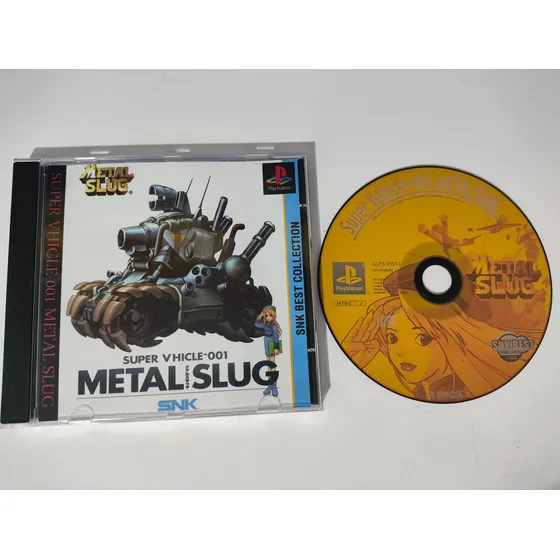 Metal Slug - Super Vehicle-001  Playstation Midia Prata