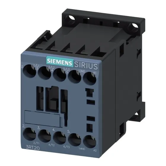 Contactor De Potencia, 3 Polos Siemens 3rt20261ac20
