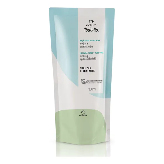 Shampoo Hidratante Tododia Maçã Verde E Aloe Vera 300ml