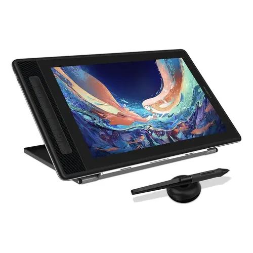 Androidタブレット本体 Huion Kamvas PRO22 LCD Tablet GT221 Mesa Digitalizadora Huion Kamvas Pro 22 GT-221 Tela LCD 21.5