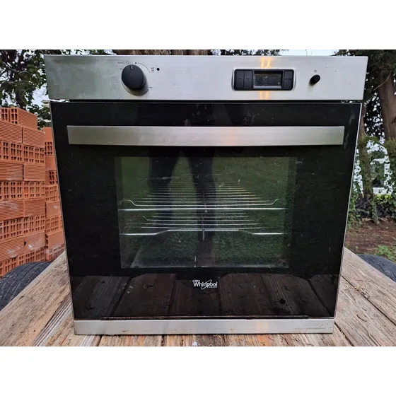 Horno Cocina A Gas Whirlpool Empotrable Acero Inox Grill