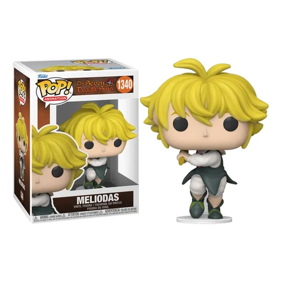 Boneco The Seven Deadly Sins Meliodas Pop Funko 1340