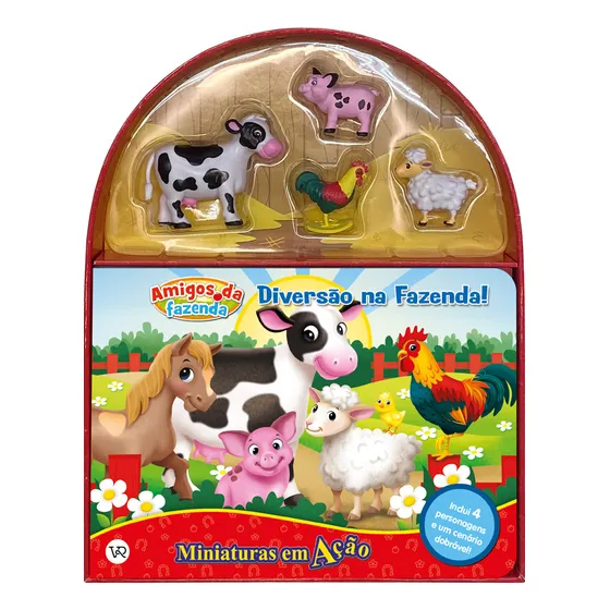 Miniaturas Em Ação - Amigos Da Fazenda, De Laurel Clayton. Editorial Vr Editora, Capa Mole, Edição 1 Em Português, 2025