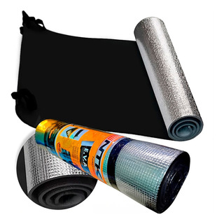 Isolante Térmico Eva Nautika Aluminizado Camping 1,8mt 50cm Isolante Térmico Eva Nautika Aluminizado Camping 1,8mt 50cm