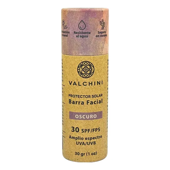 Protector Solar Premium Facial Barra Oscuro Fps 30 Resi Agua