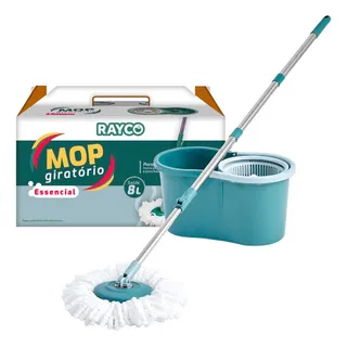 Mop GiratĂłrio Fit C/ Cesto PlĂĄstico 8l E 1 Refil Rayco Mop GiratĂłrio Fit C/ Cesto PlĂĄstico 8l E 1 Refil Rayco