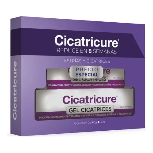 Cicatricure Gel 90g Cicatrices Estrias Marcas Acne Original