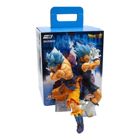 Figura Bandai Dragon Ball Super - Goku Y Vegeta Saiyan Blue
