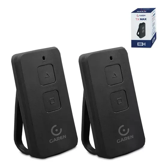 2pcs Controle Remoto Universal Portão Eletrônico Garen