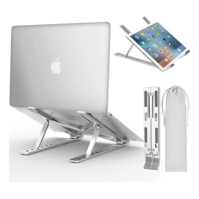 Base Soporte Para Portátil Laptop Tablet 9-17'' Reclinable 6 Niveles Plegable Iforu Base