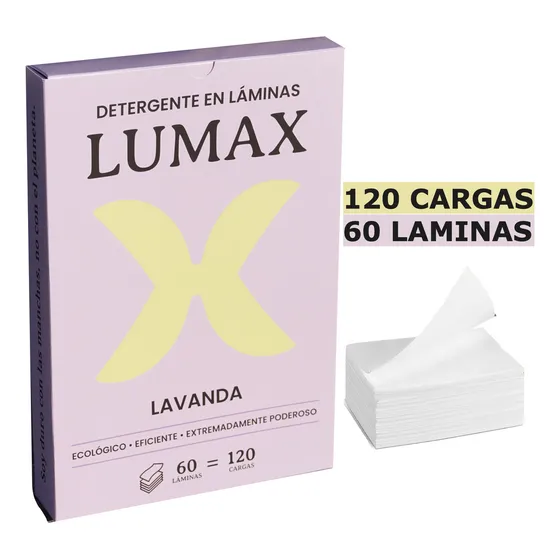 Detergente En Láminas 120 Cargas 60 Laminas | Lavanda