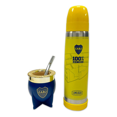 Juego De Mate Y Termo Boca Juniors Mate Pampa Lumilagro Juego De Mate Y Termo Boca Juniors Mate Pampa Lumilagro