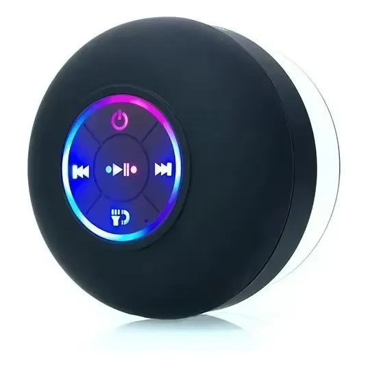 Altavoz Bluetooth Inalámbrico Impermeable Con Ventosa Grande