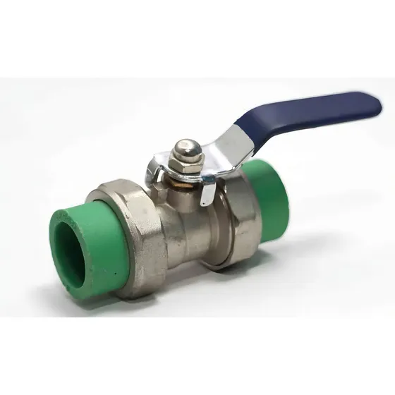 Llave De Paso Metálica Esférica Ppr Termofusión 20 Mm Pf